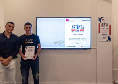 L'artista contemporaneo Filippo Circelli espone presso la Galleria Espacio di Londra, in occasione del Premio Artista del Regno Unito – Top Selection London 2025, organizzato dall’associazione culturale PitturiAmo.